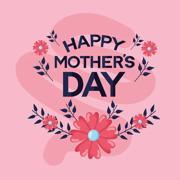 День матери цветы — стоковый вектор