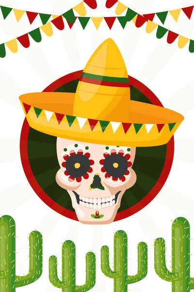 Mexico cinco de mayo — Vetor de Stock