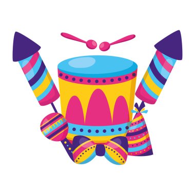 davul havai fişek karnaval