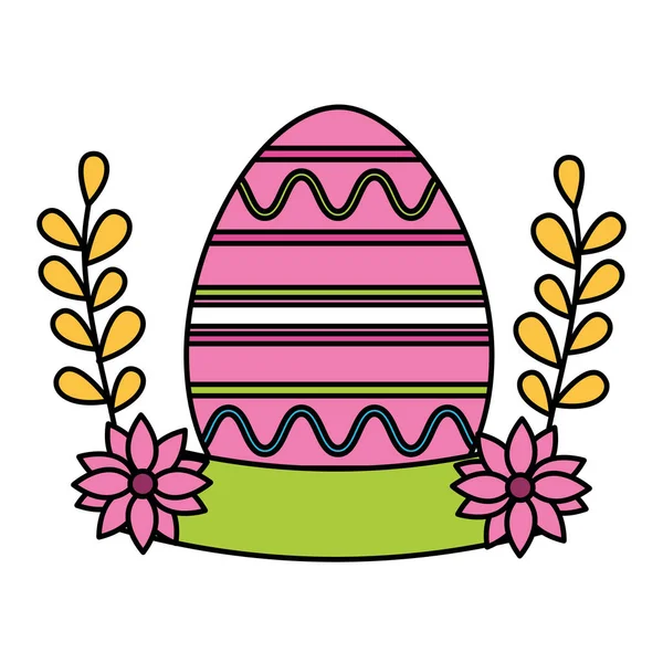 Heureux oeufs de Pâques — Image vectorielle