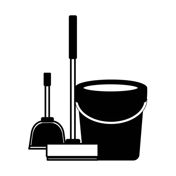 弹簧清洗工具 — 图库矢量图片