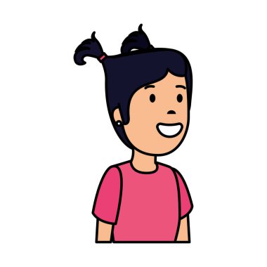 küçük kız çocuk karakter