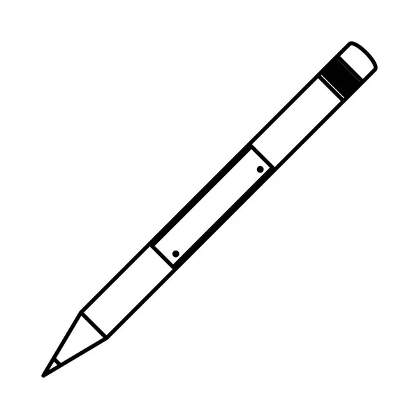 Bleistift schreiben isoliertes Symbol — Stockvektor