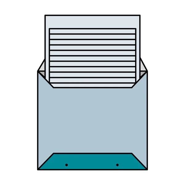Enveloppe mail icône sociale — Image vectorielle