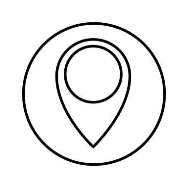 toplu iğne işaretçisi konumu simgesine