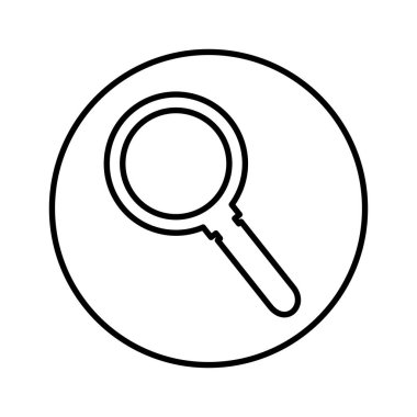 Arama büyüteç simgesini