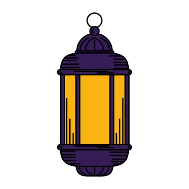 ramadam karadağlı lamba asılı