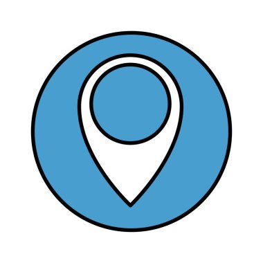 toplu iğne işaretçisi konumu simgesine