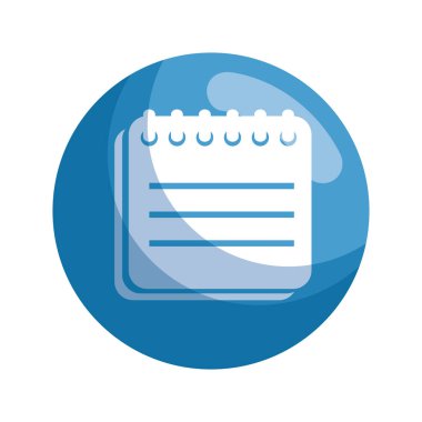 kağıt not defteri yalıtılmış simge