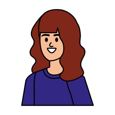 güzel genç kadın karakter