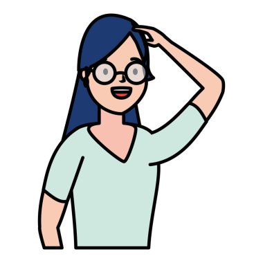 kadın karakter portre