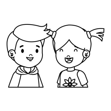 küçük çocuklar çift karakter