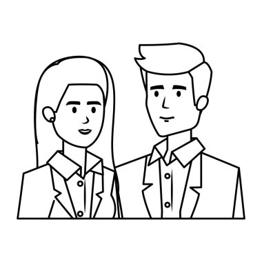 iş çift avatarlar karakter