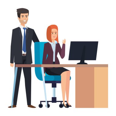 İşyerinde iş çift