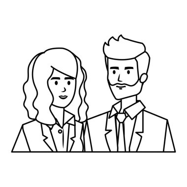 iş çift avatarlar karakter