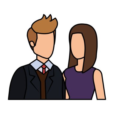 iş çift avatarlar karakter