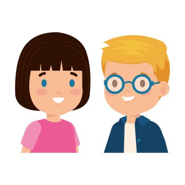 küçük çocuklar çift karakter