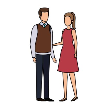 iş çift avatarlar karakter