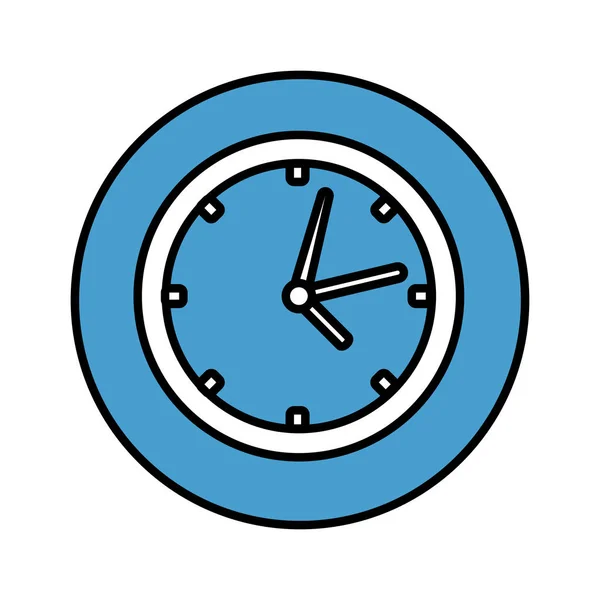 Reloj de tiempo icono aislado — Archivo Imágenes Vectoriales