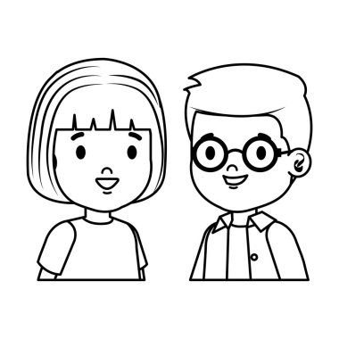 küçük çocuklar çift karakter