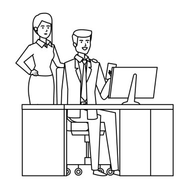 İşyerinde iş çift