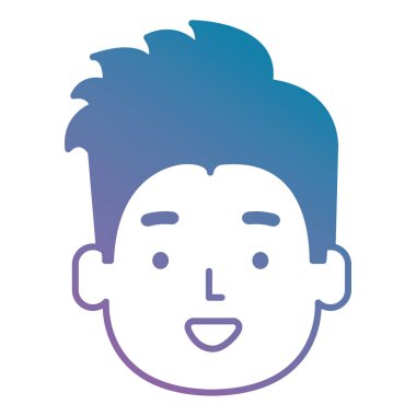 Mutlu küçük çocuk baş karakter