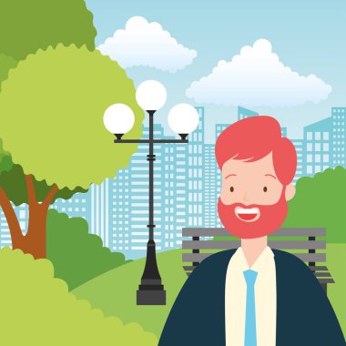 işadamı park şehir sokak