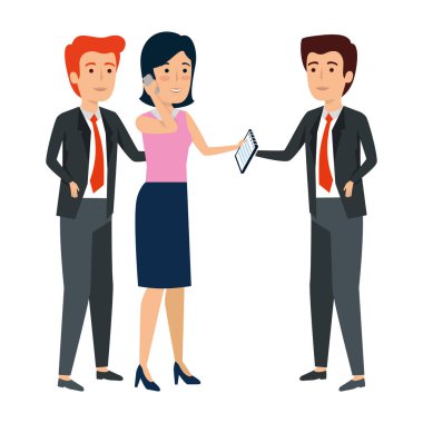 zarif iş insanlar avatarlar karakter