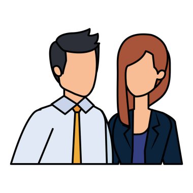 iş çift avatarlar karakter