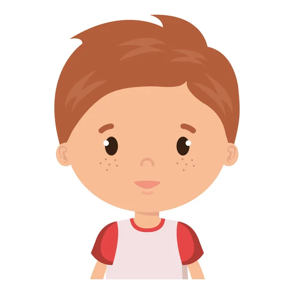 Little boy son character — Stock Vector