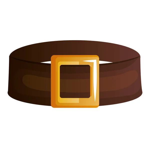 Elf belt isolated icon — Stock Vector