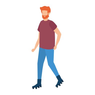 Sakallı genç adam Avatar karakteri