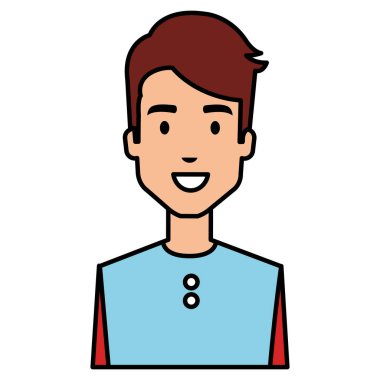 genç adam avatar karakter