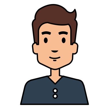 genç adam avatar karakter