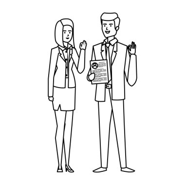 belgeler ile iş Çift