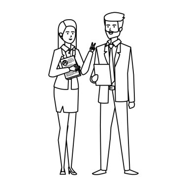 belgeler ile iş Çift