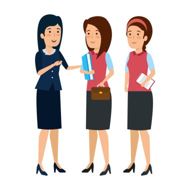 zarif iş kadınları avatarlar karakter