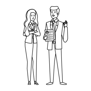 belgeler ile iş Çift