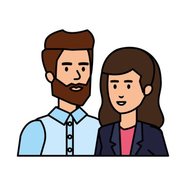 iş çift avatarlar karakter