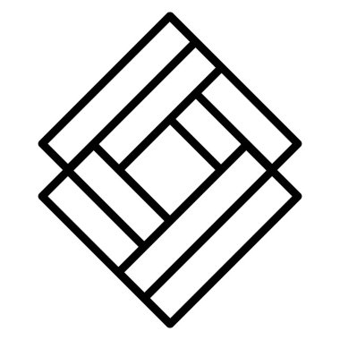 eşkenar dörtgen şekilli iş amblemi