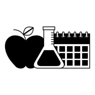 okul takvimi elma şişesi