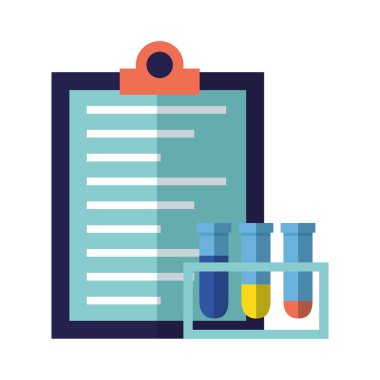 tıbbi pano ve şişeler