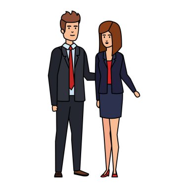 iş çift avatarlar karakter