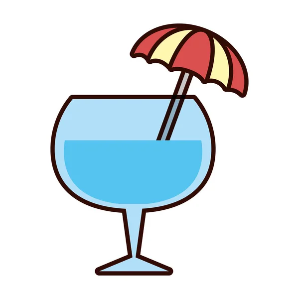 Cocktail dryck sprit — Stock vektor