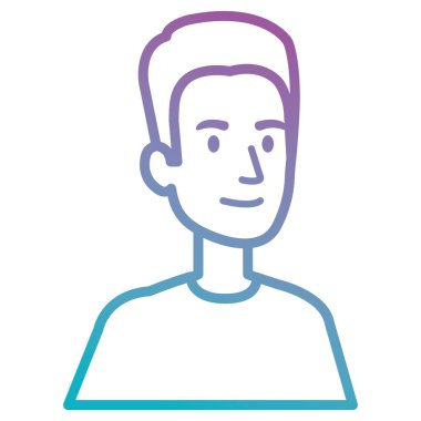 genç adam avatar karakter