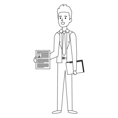 müfredat ve klasör ile işadamı