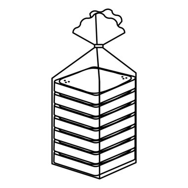 ekmek dilim çanta simgesi