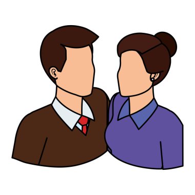 iş çift avatarlar karakter