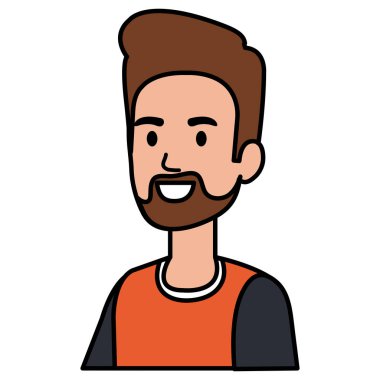 Sakallı genç adam Avatar karakteri