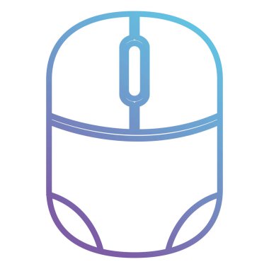 bilgisayar fare izole simgesi